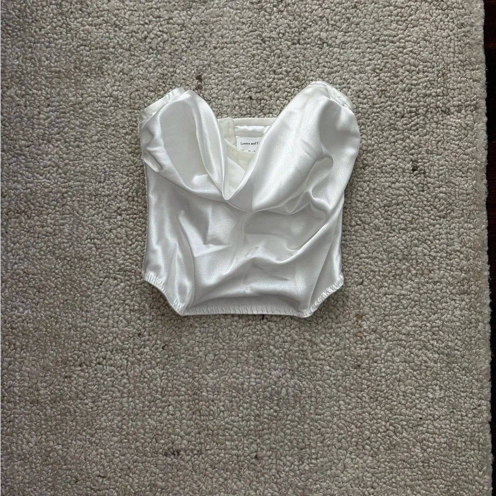Lovers & Friends white corset top XXS - Picture 6 of 6